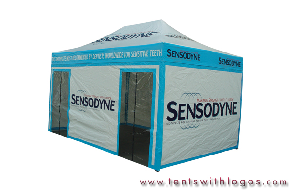 10 x 20 Pop Up Tent - Sensodyne